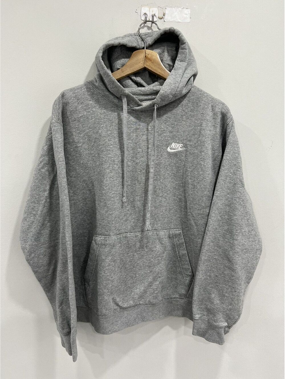 Vintage Nike Y2K Hoodie Sweater swoosh check